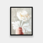 Julia Flower Framed Canvas Wall Art